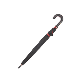 Burdi Black Umbrella with Red Interior