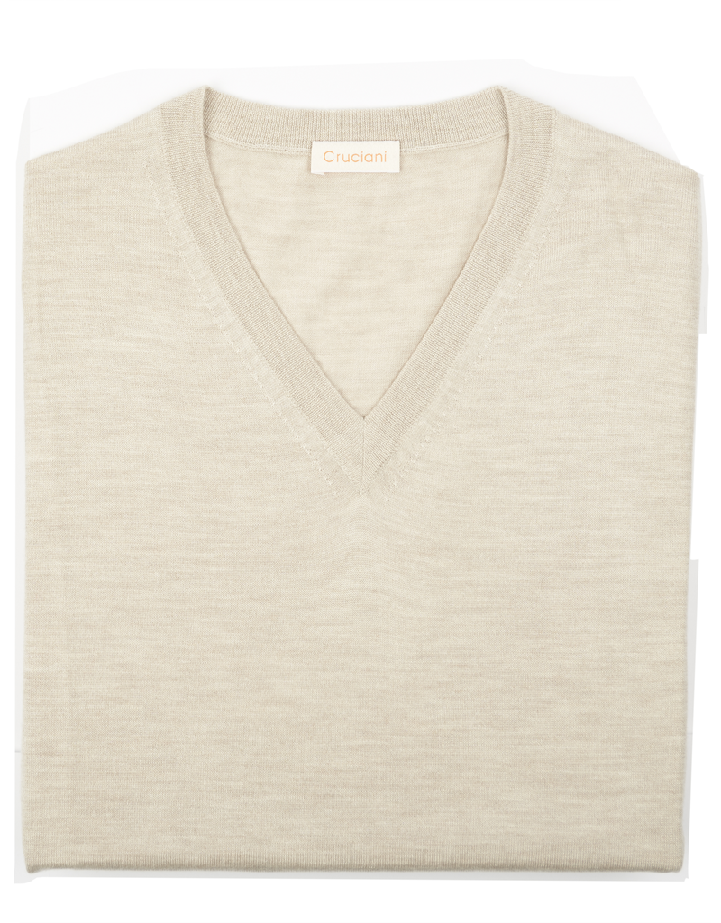 Cashmere / Silk V-Neck Sweater