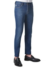 Slim Super Stretch Med Blue Jeans