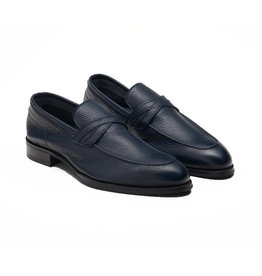 Textured Deerskin Loafer