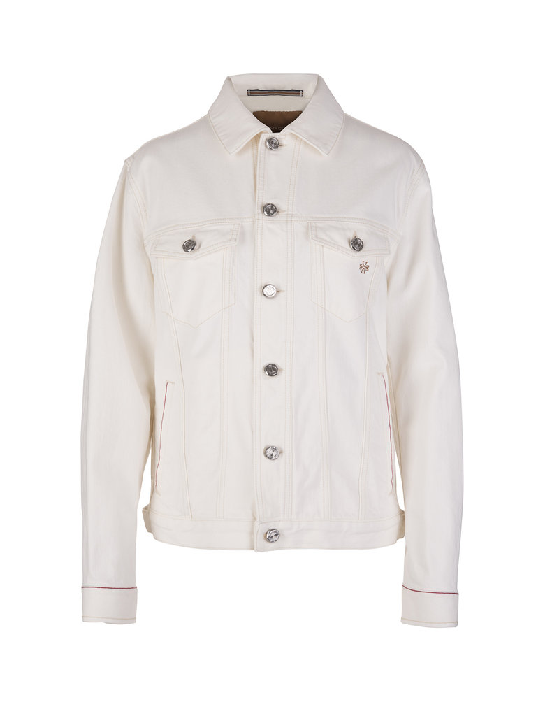 Jacob Cohen Jacob Cohen Handmade Denim Jacket - White