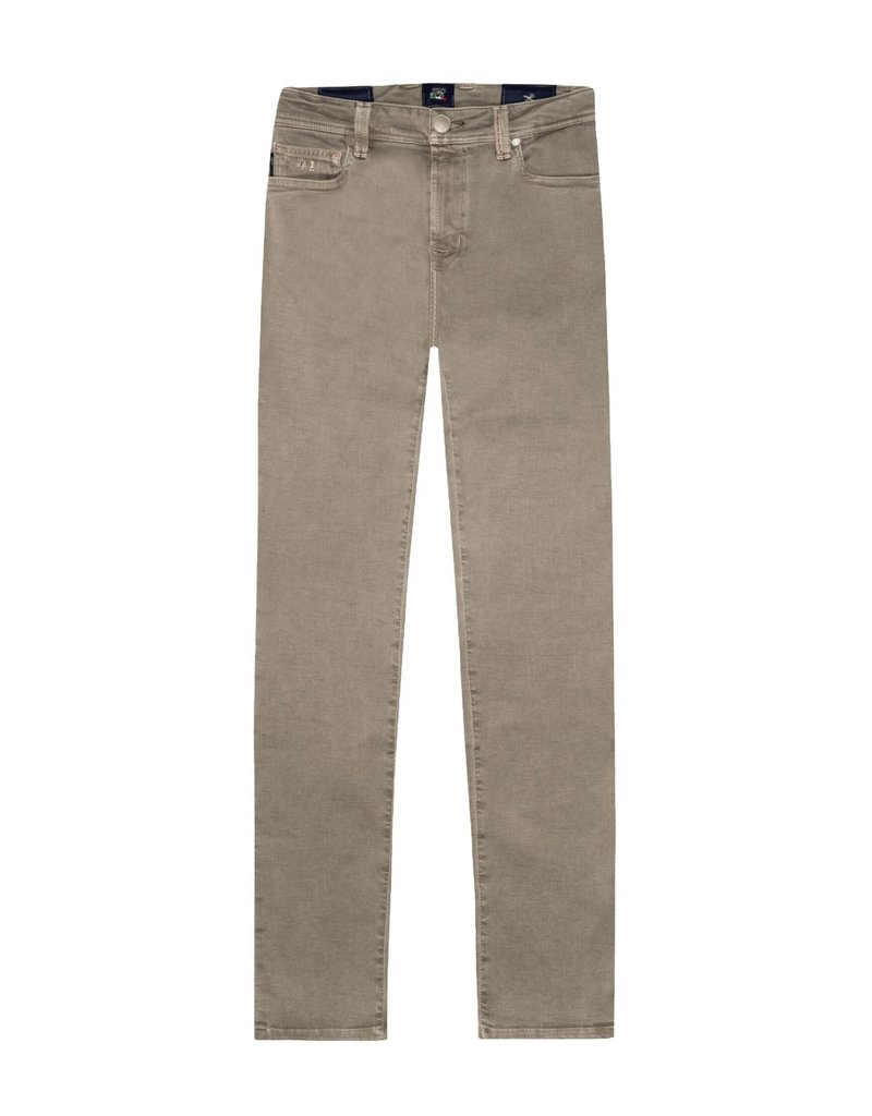 Super stretch Colored Jeans Beige