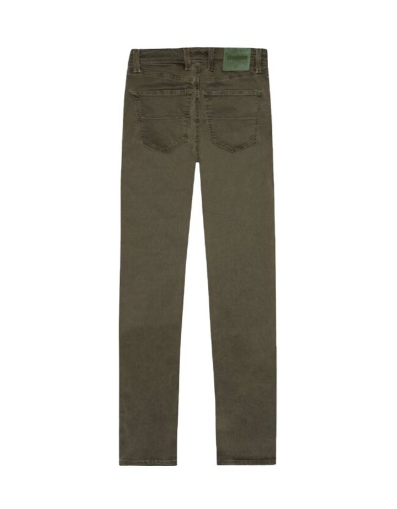 Super stretch Colored Jeans Olive