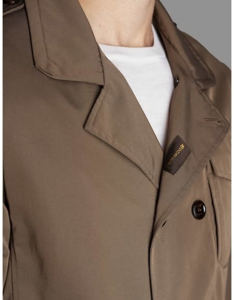 Unlined Double-breasted Peacoat