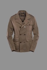 Unlined Double-breasted Peacoat