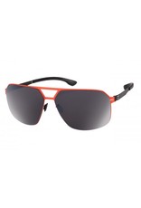 Orange Square Aviator Sunglasses