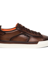 Santoni leather sneakers