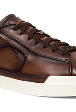 Santoni leather sneakers