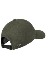 Olive Green Flannel Wool Cap