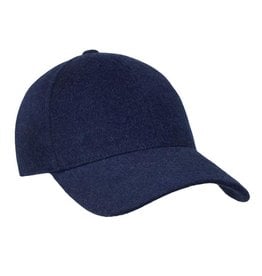 Blue Flannel Cashmere Cap