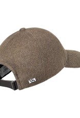 Beige Flannel Cashmere Cap