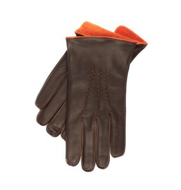 Brown Leather Gloves