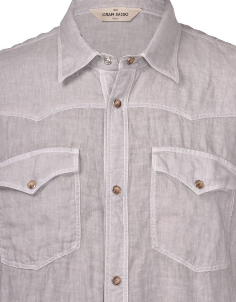 Burdi Linen Western Shirt