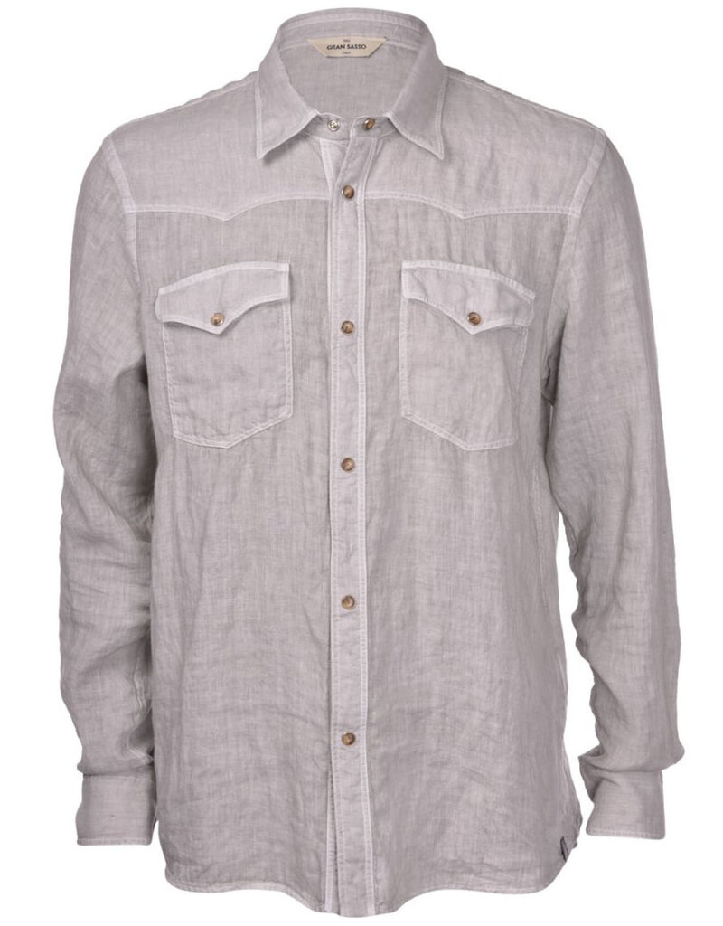 Burdi Linen Western Shirt