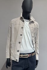 Suede Unlined Short Jacket Stone