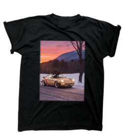 Velvet print Mens Pure Cotton T-shirt