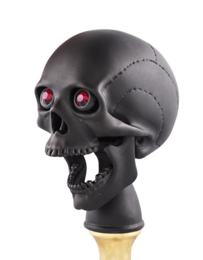 Deakin and Francis Luxury Skull Cork Screw , Matte Black black os