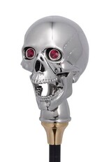 Deakin and Francis Luxury Skull Corkscrew, Silver Finish silver OS