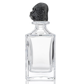 Deakin and Francis Grumpy Gorilla Decanter, Clear silver OS