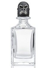 Deakin and Francis Grumpy Gorilla Decanter, Clear silver OS
