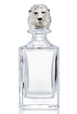 Deakin and Francis Proud Lion Decanter, Clear silver os