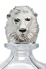 Deakin and Francis Proud Lion Decanter, Clear silver os