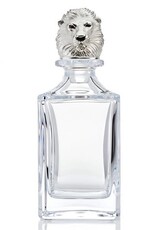 Deakin and Francis Proud Lion Decanter, Clear silver os