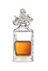 Deakin and Francis Octopus Decanter, Clear silver OS