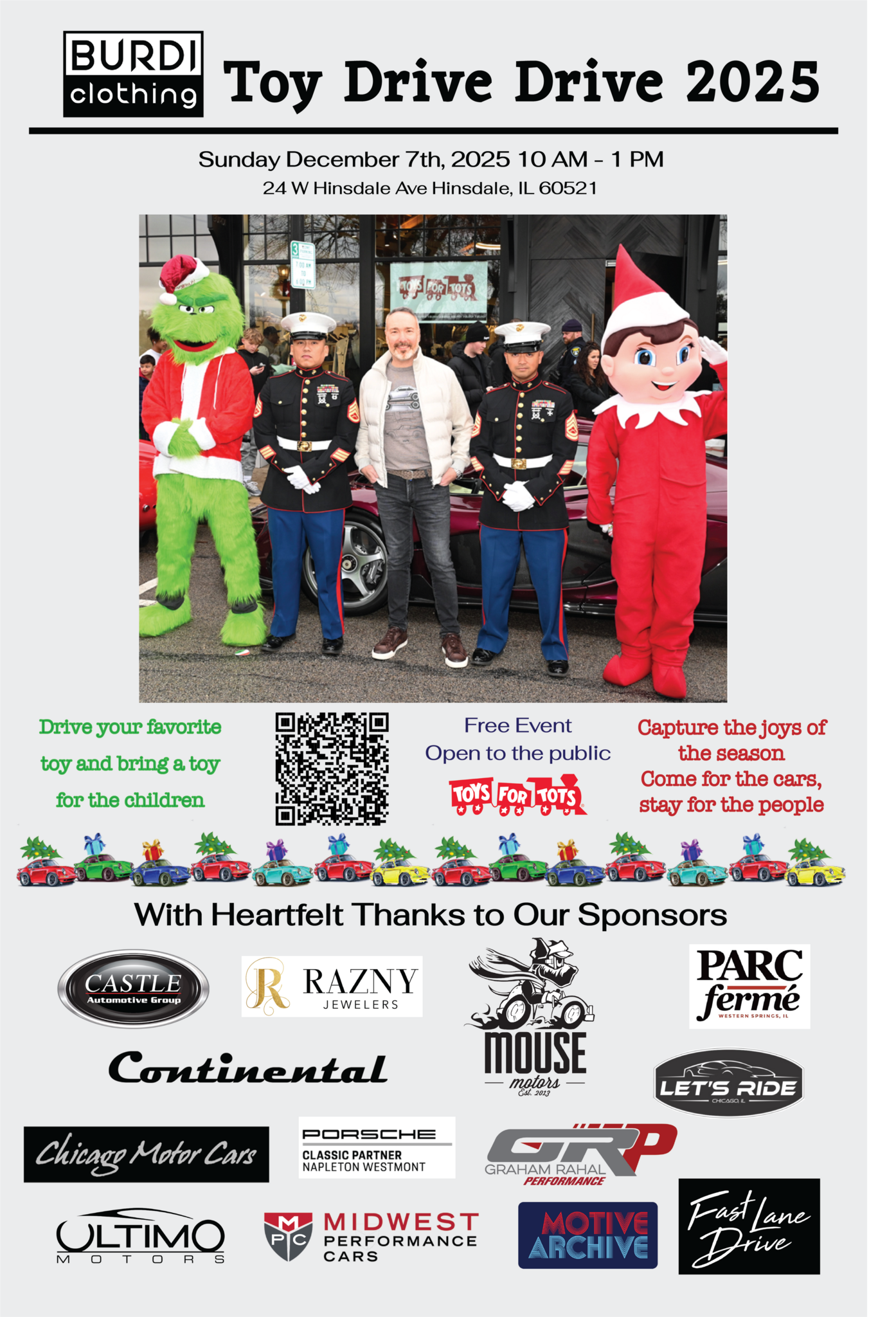 Toy Drive Poster 2025