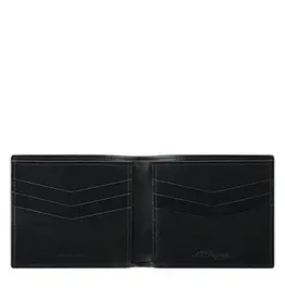 S.T. Dupont S.T.DUPONT Bi-FOLD WALLET BLACK ALLIGATOR