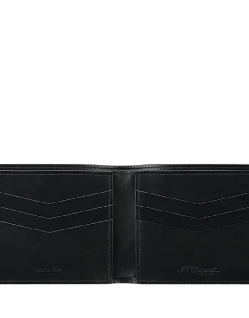 S.T.DUPONT Bi-FOLD WALLET BLACK ALLIGATOR