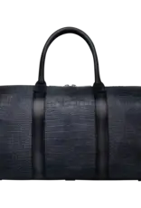S.T.DUPONT WEEKENDER BAG BLACK ALLIGATOR