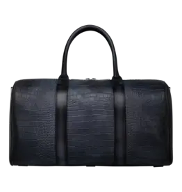 S.T. Dupont S.T.DUPONT WEEKENDER BAG BLACK ALLIGATOR
