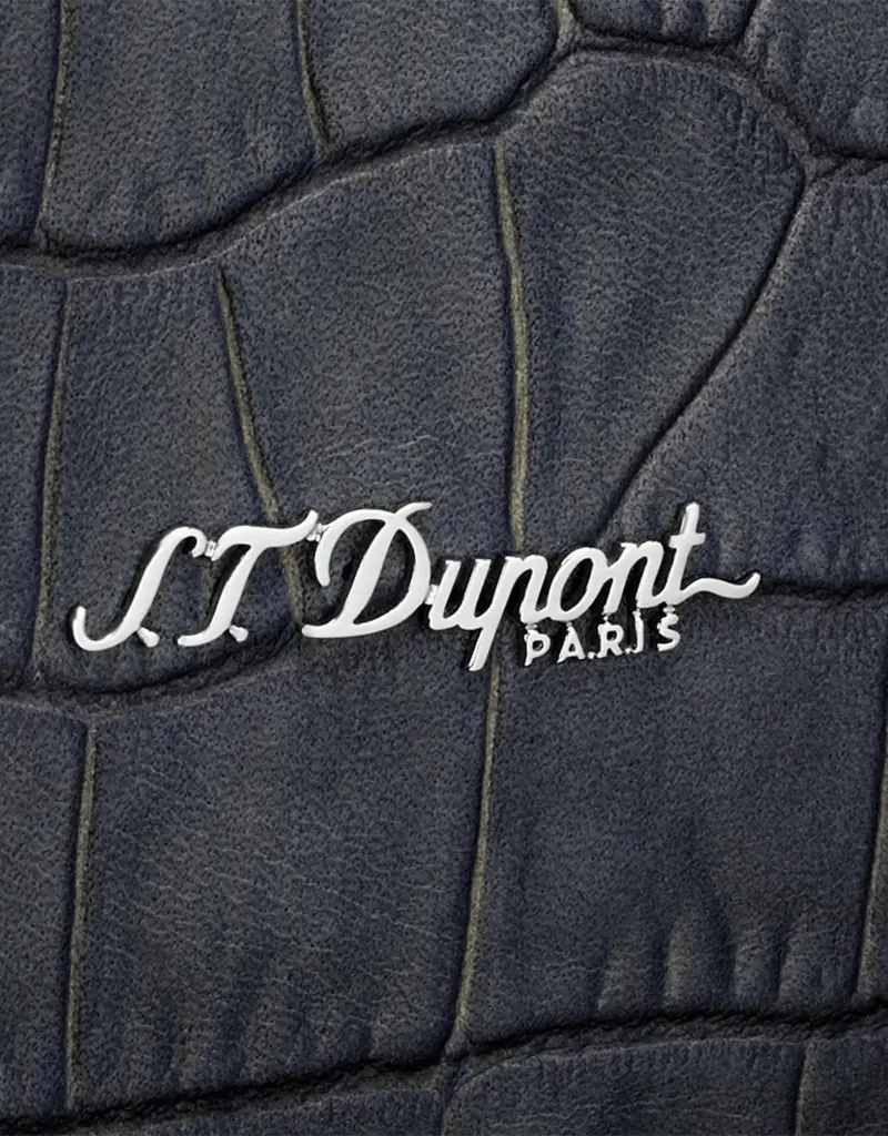 S.T.DUPONT WEEKENDER BAG BLACK ALLIGATOR