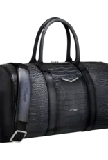 S.T.DUPONT WEEKENDER BAG BLACK ALLIGATOR