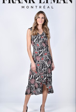 Frank Lyman Frank Lyman 211422 Floral Print Knit Sleeveless Dress