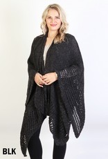 Cherie Bliss Open Knitted Cape N2016