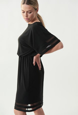Joseph Ribkoff Joseph Ribkoff 221183 Short Sleeve Black Tunic Dress with