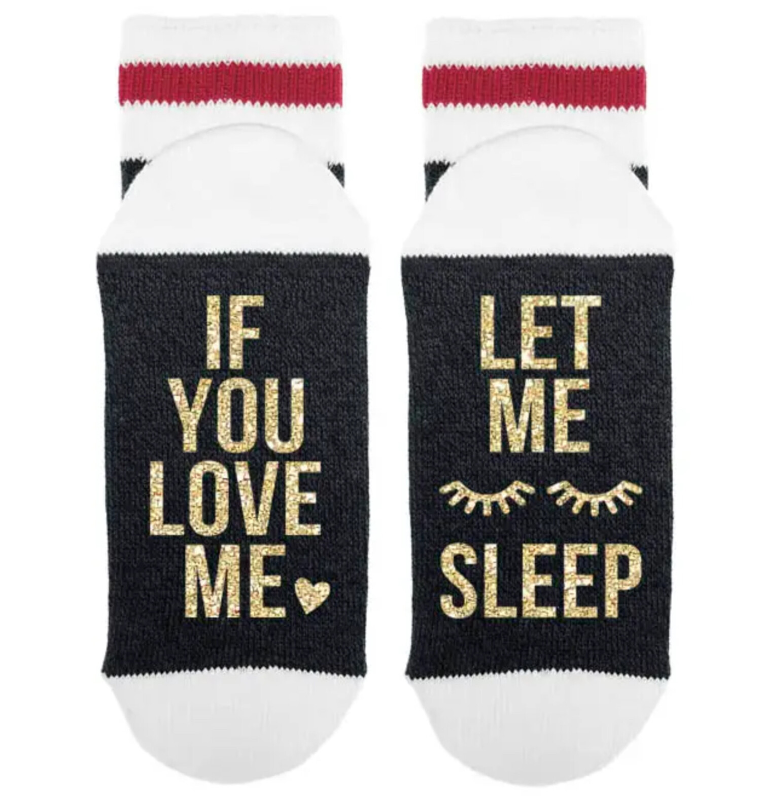Funny Socks, Bottom of Sock Sayings, If you can read this, I