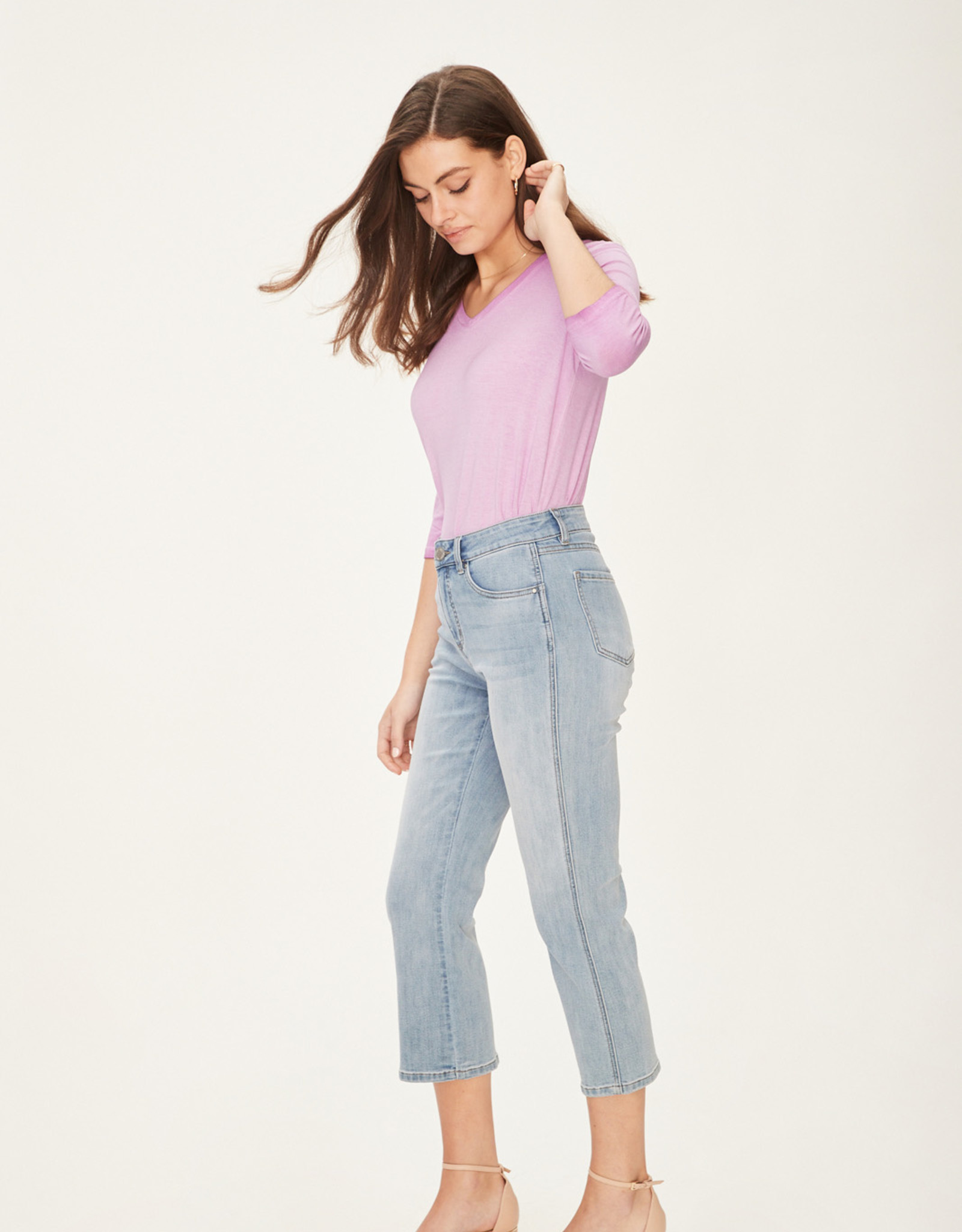 French Dressing Jeans FDJ 2077322 Olivia Bootcut Crop Denim
