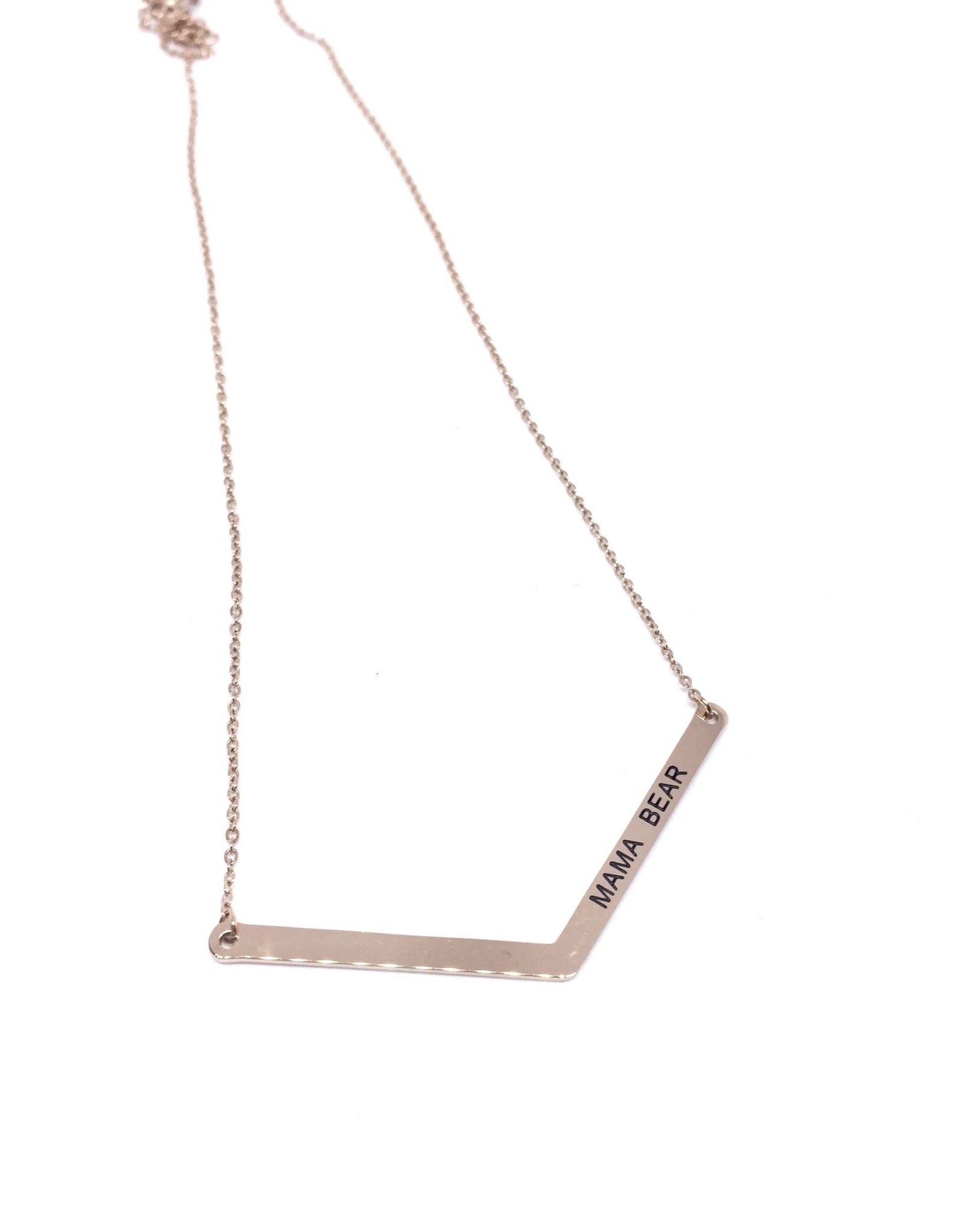 Glass House Goods Glass House Goods Rose Gold Necklace with Fun Sayings