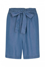 Soya Concept Soya Concept Liv 33C 100% Lyocell Shorts With Zipper, Pockets and Fabric Belt
