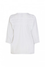 Soya Concept Soya Concept Calina 4 Organic Cotton 3/4 Sleeve Button Up Blouse