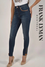 Frank Lyman Frank Lyman Dark Blue/Tan Jeans  226182U