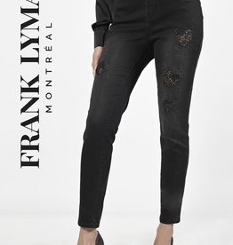 Frank Lyman Frank Lyman Denim Jeans Pant W/ Lace Heart and Sparkles 224543U