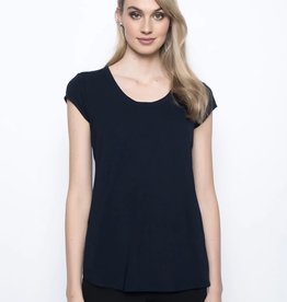 Picadilly Picadilly 1R162 Scoop Neck Short Sleeve Top