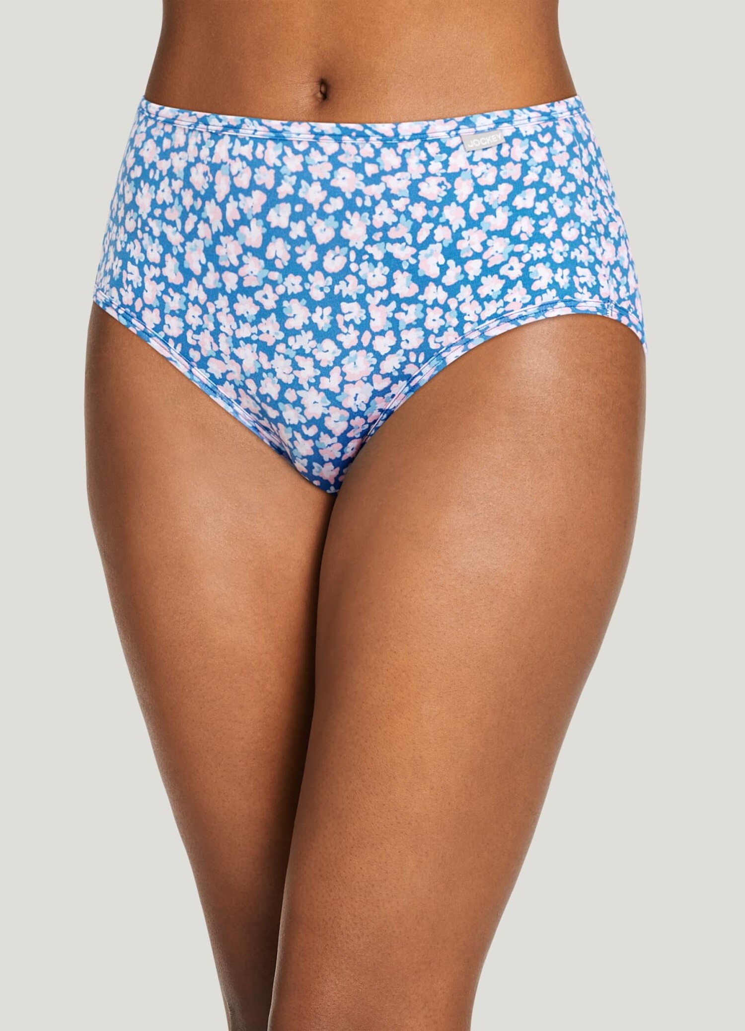 Jockey Powder-Blue Raining-Dot Printed Elance Supersoft Bikini Brief –  CheapUndies