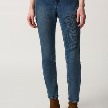 Joseph Ribkoff Joseph Ribkoff Jeans W/ Gemstone Detail 233932