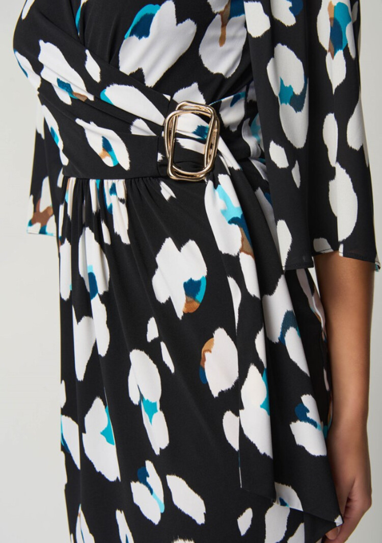 Joseph Ribkoff Joseph Ribkoff Animal Print Sheath Dress 233105