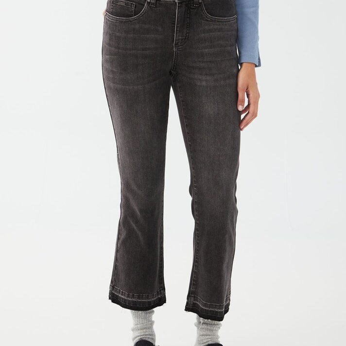 French Dressing Pull On Straight Leg Jeans W/ Jewel Detail 2255669
